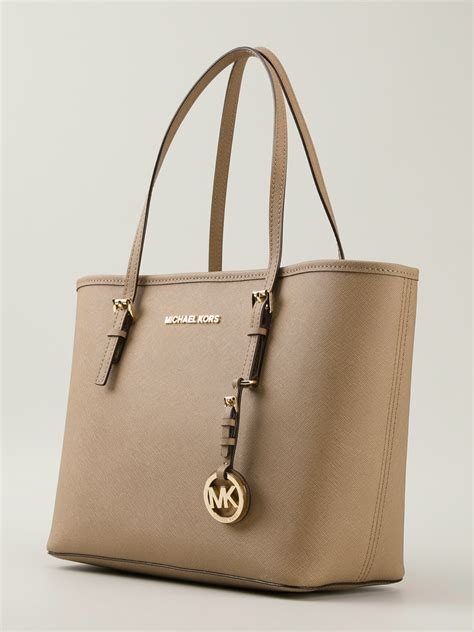 michael kors jet set crossgain tote|Michael Kors jet set luggage.